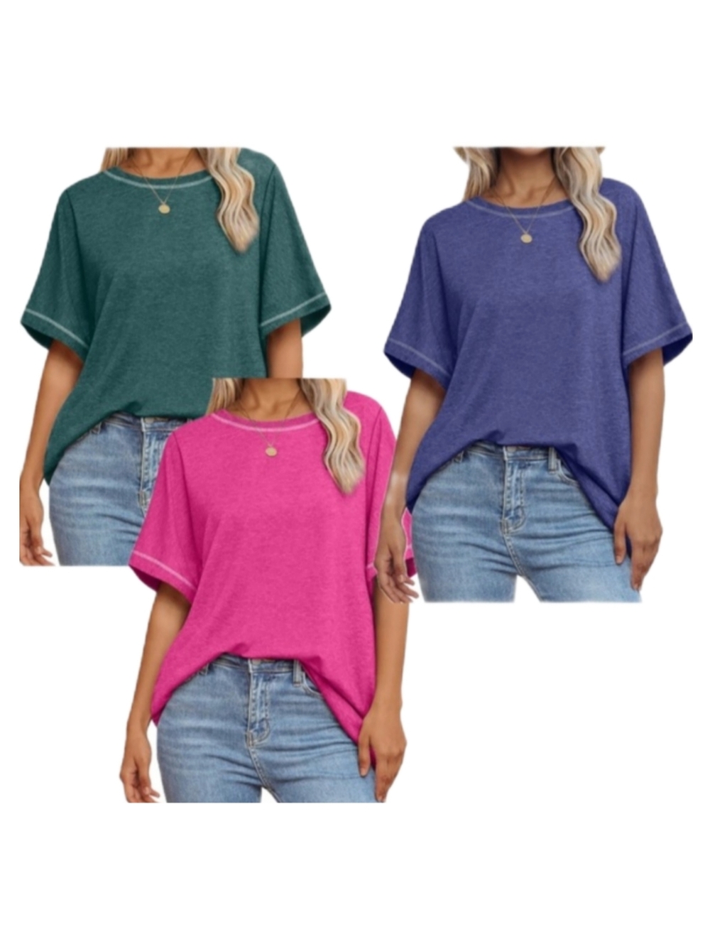 3 Short Sleeve T-Shirts